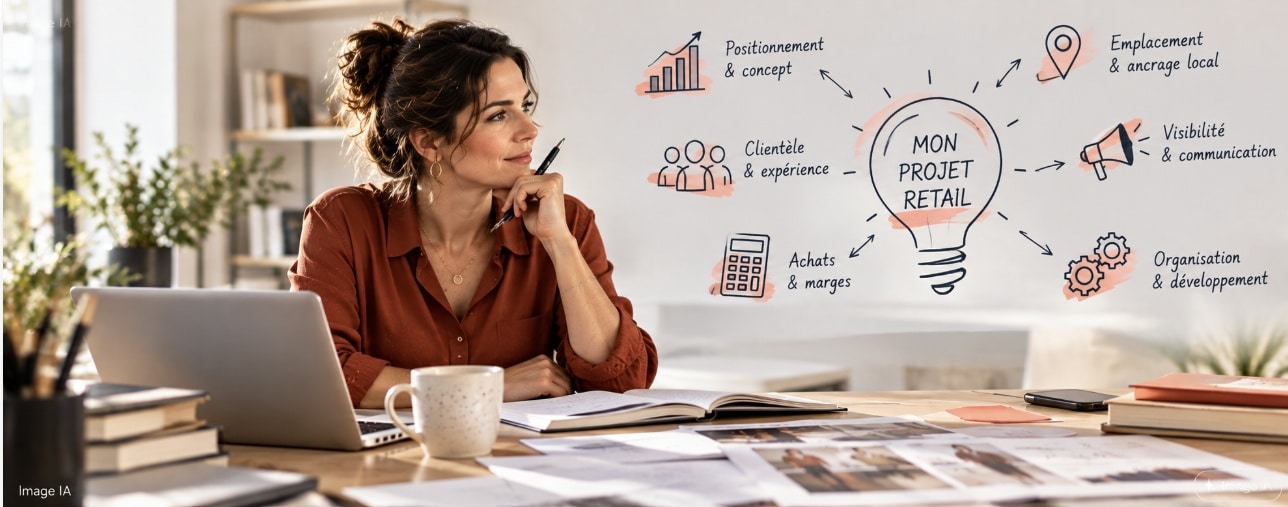 Un temps de réflexion pour prendre du recul sur son projet et les enjeux de son activité commerciale.